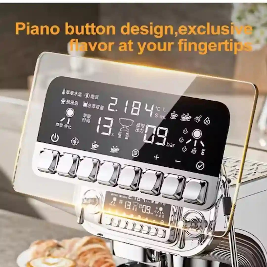 Simplix espresso coffee machine in modern kitchen setting