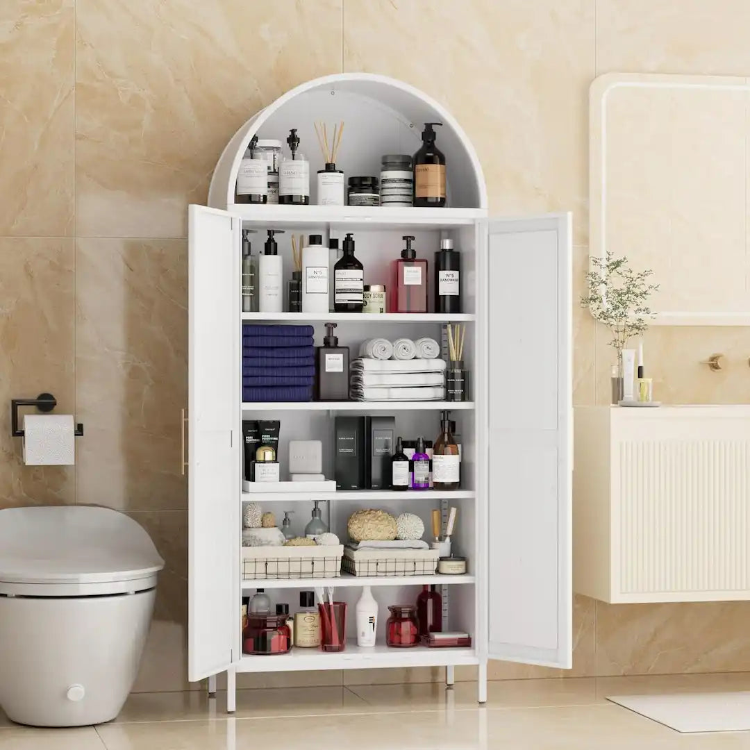 Anti-tip safety kit and raised legs detail