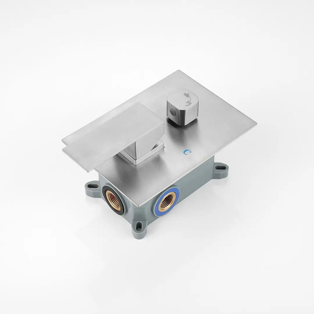 Simplix 10” Rainfall Shower System with Hand Shower Wall Mounted 4