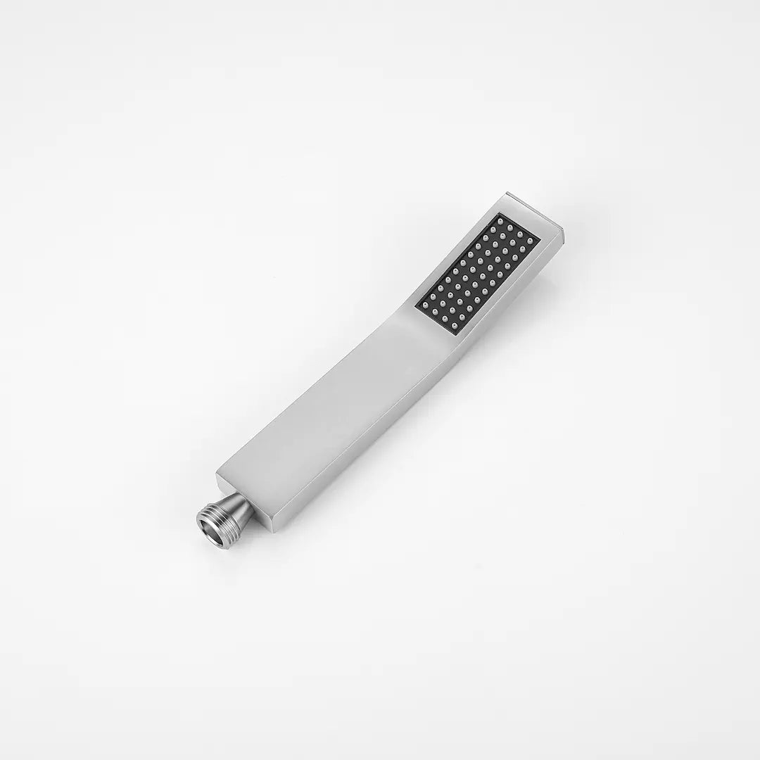 Simplix hybrid shower system installed in modern bathroom