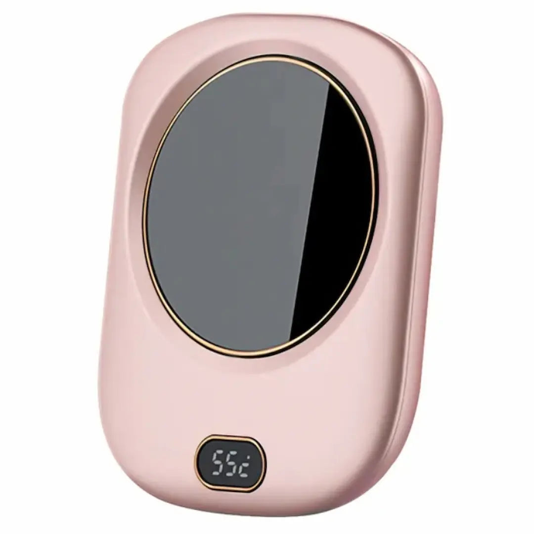 Top view of Simplix 3-temperature coffee mug warmer with touch control