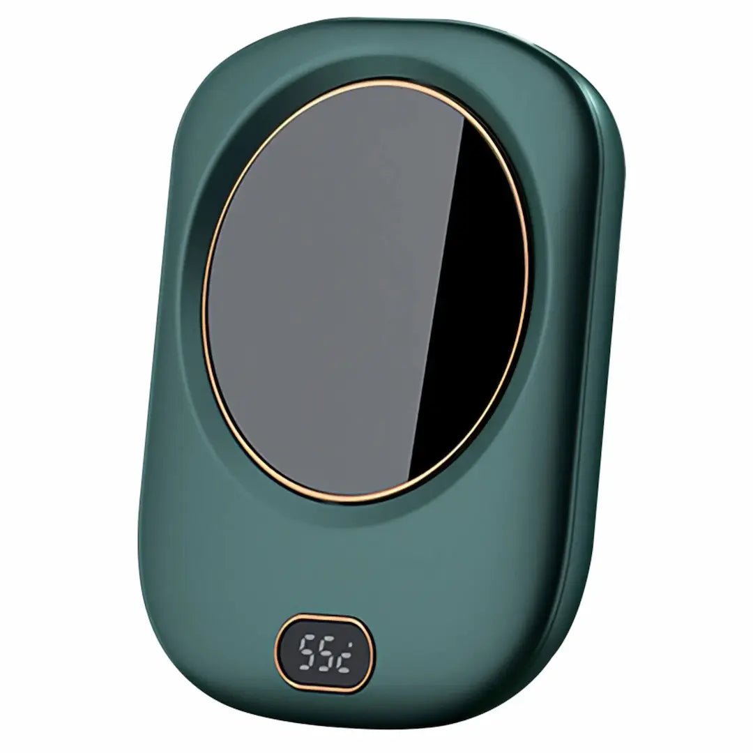 Top view of Simplix 3-temperature coffee mug warmer with touch control