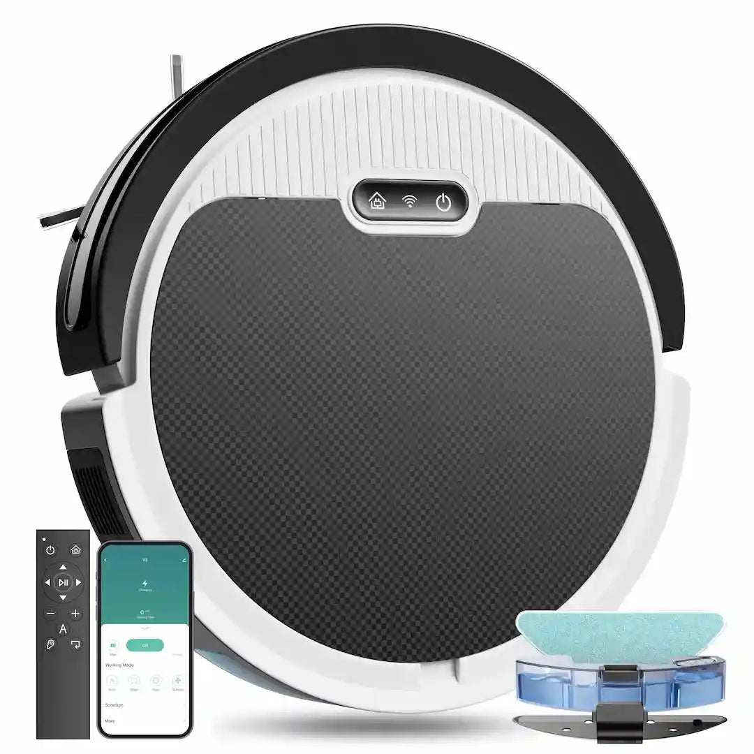 Simplix 3-in-1 robot vacuum and mop V3 for pet hair and hard floors - home cleaning