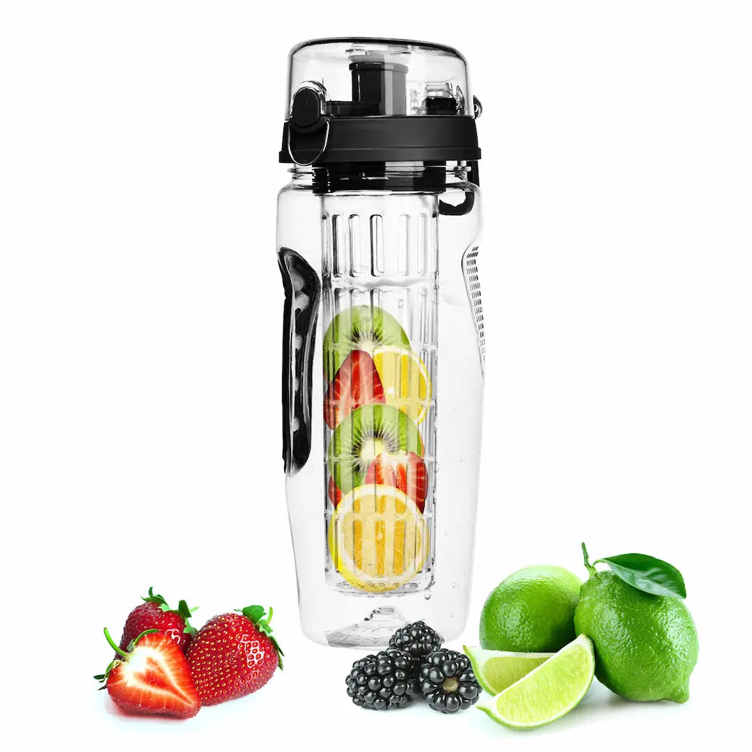 Simplix 32oz Fruit Infuser Water Bottle – BPA-Free Hydration Bottle