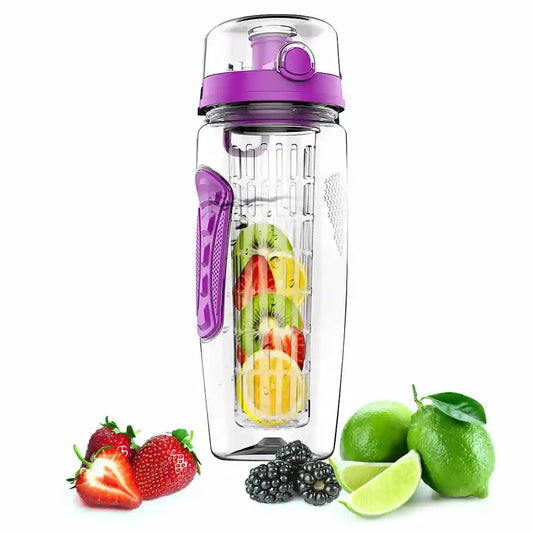 Simplix 32oz Fruit Infuser Water Bottle – BPA-Free Hydration Bottle