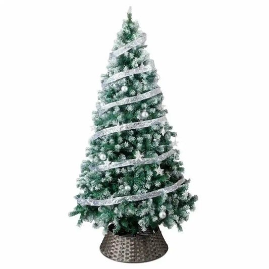 Simplix 7.5 FT Artificial Christmas Tree – Unlit Green Spruce