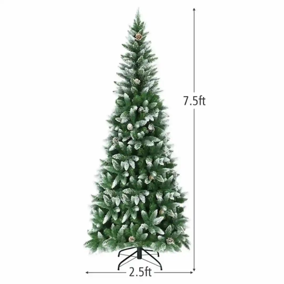Simplix sturdy metal stand for 7.5 ft pencil Christmas tree