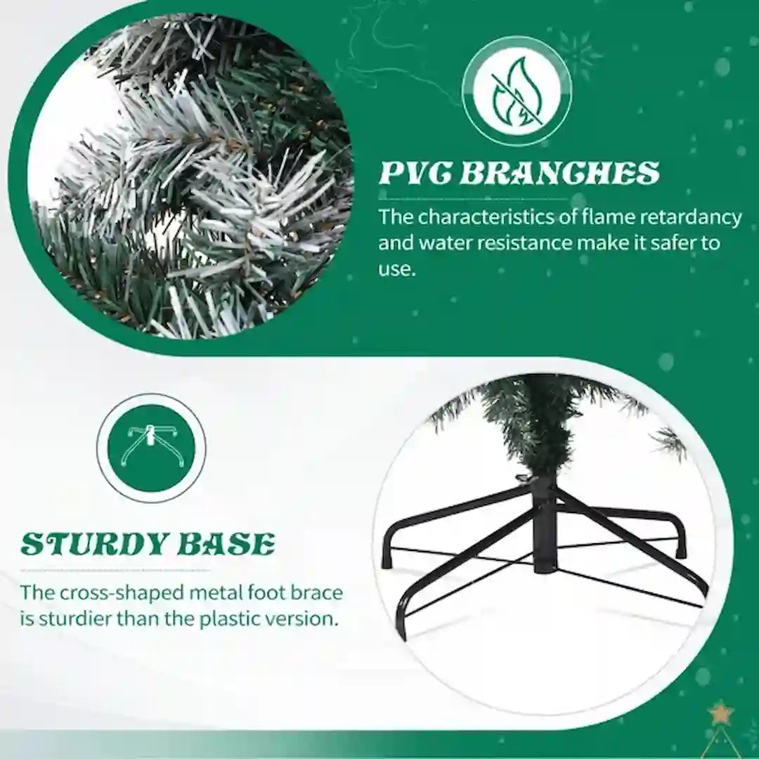 Simplix Christmas tree packaging and easy assembly parts Home decor ideas 4