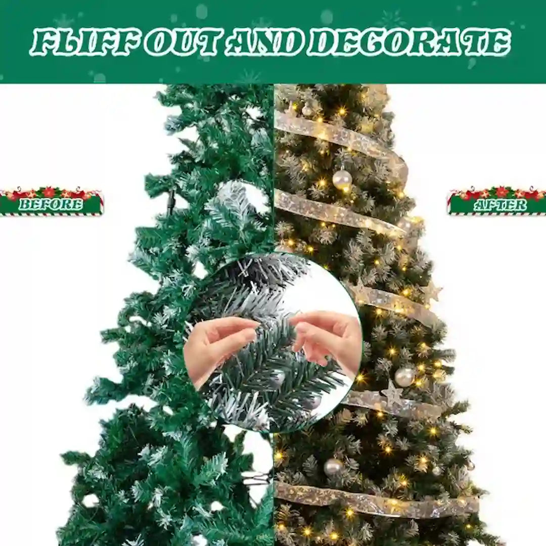 Simplix Christmas tree packaging and easy assembly parts Home decor ideas 2