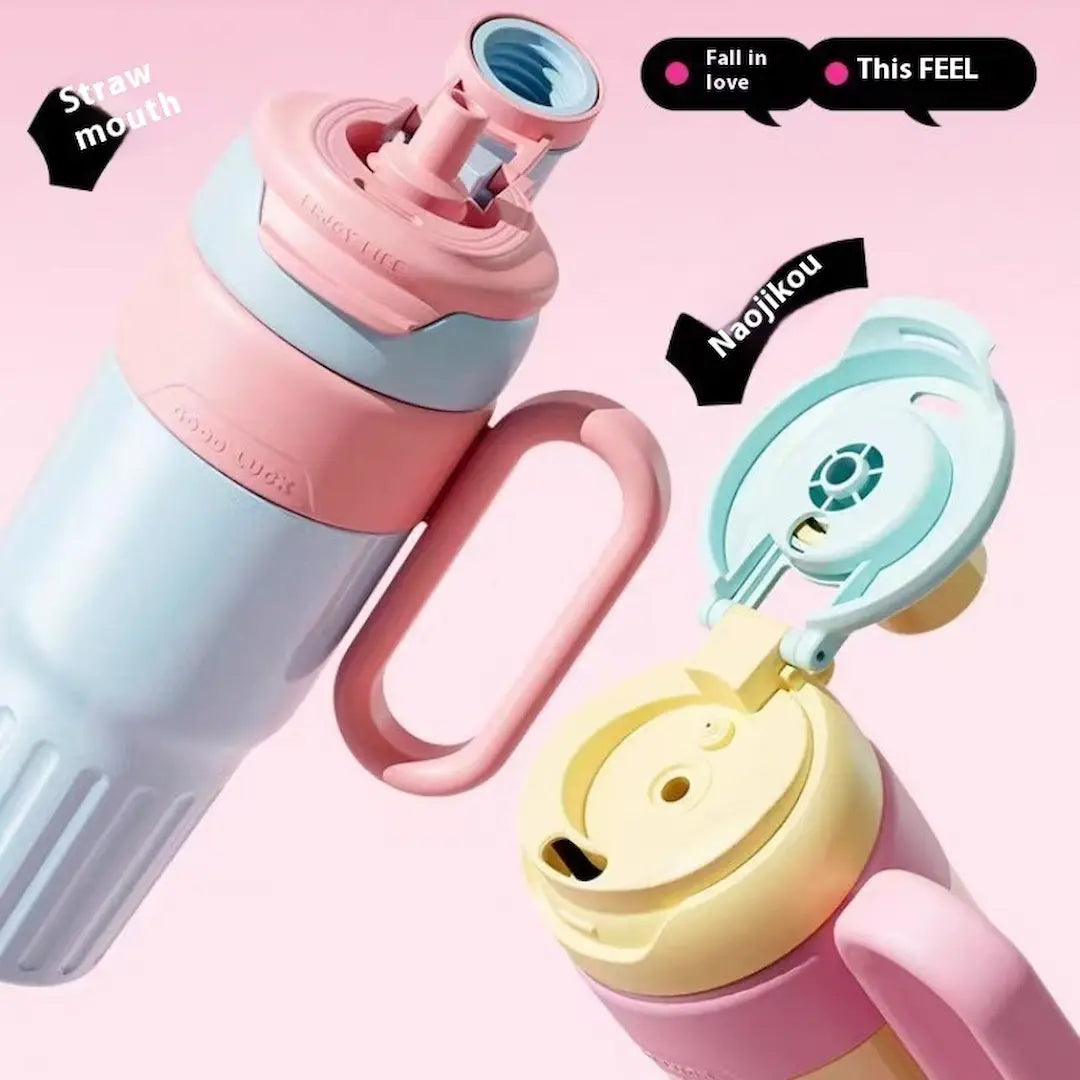 Simplix 780ml Gradient Double Drink Thermal Cup – Stainless Steel Coffee Thermos