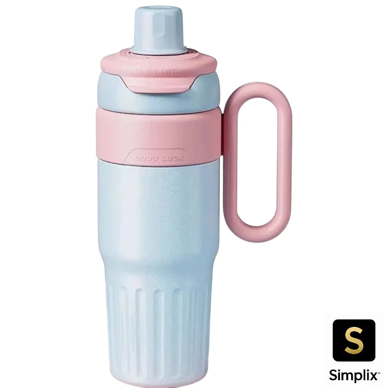 Simplix 780ml Gradient Double Drink Thermal Cup – Stainless Steel Coffee Thermos