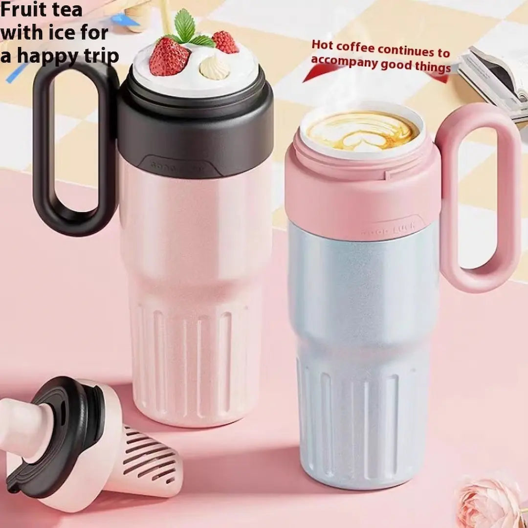 Simplix 780ml Gradient Double Drink Thermal Cup – Stainless Steel Coffee Thermos