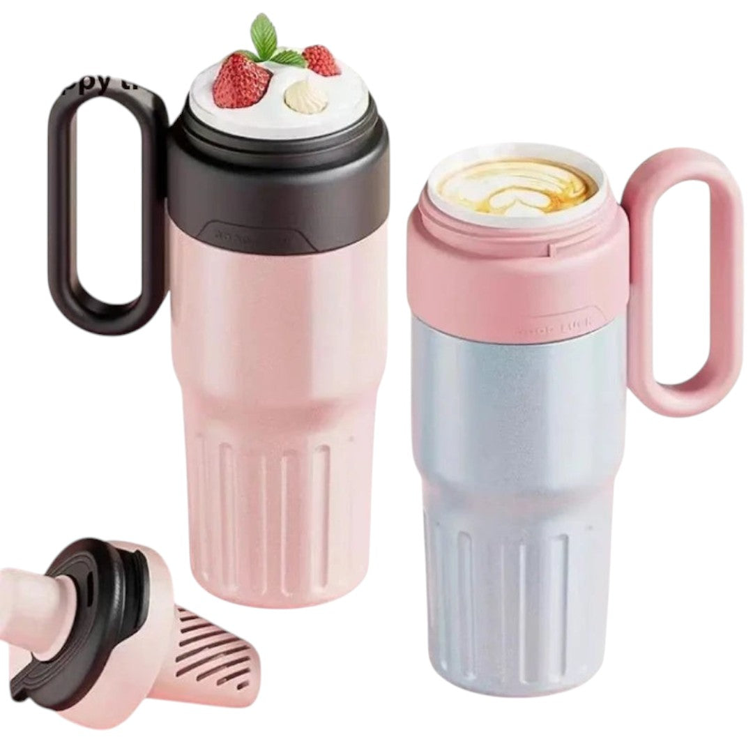 Simplix 780ml Gradient Double Drink Thermal Cup – Stainless Steel Coffee Thermos