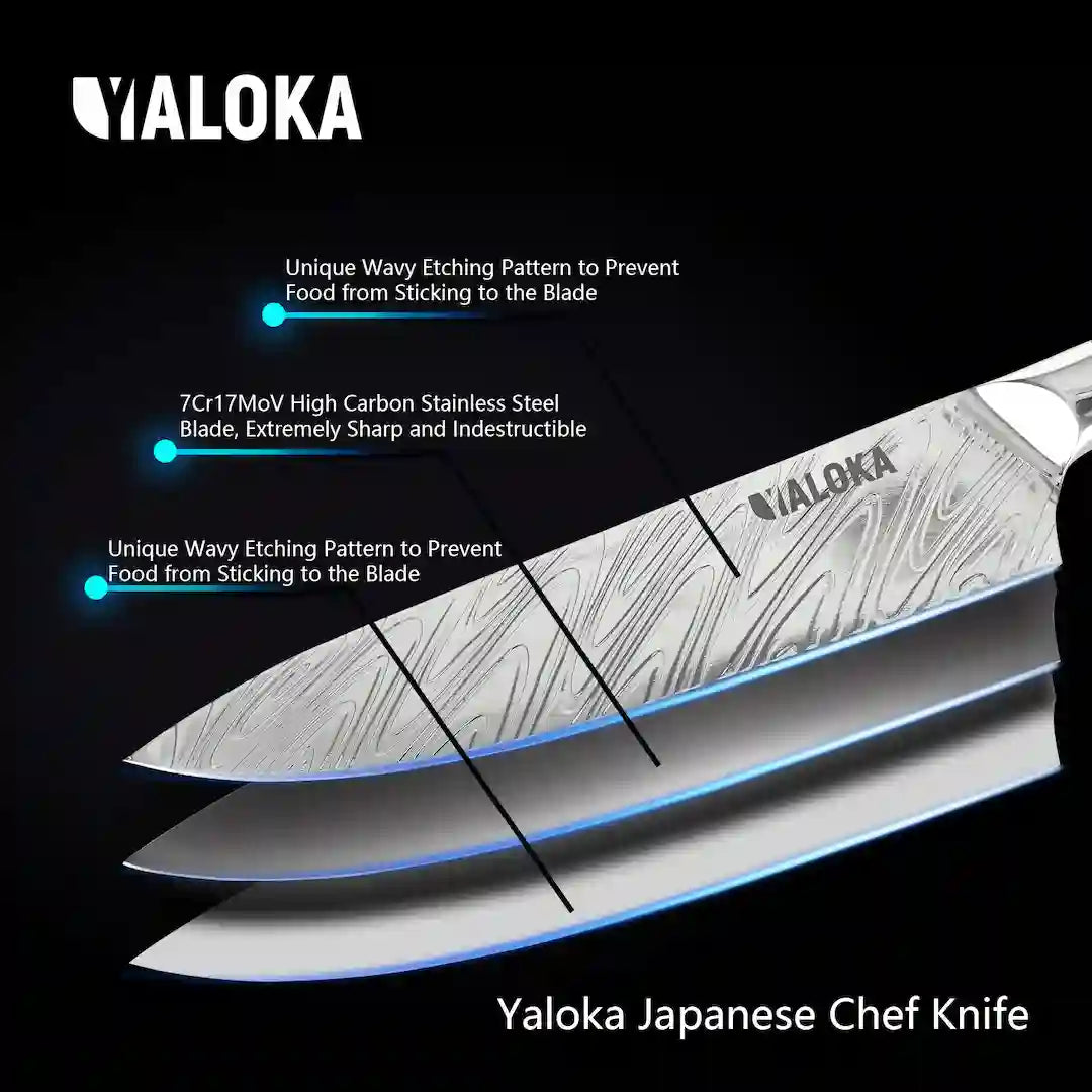 8-inch professional chef knife for slicing chopping and dicing