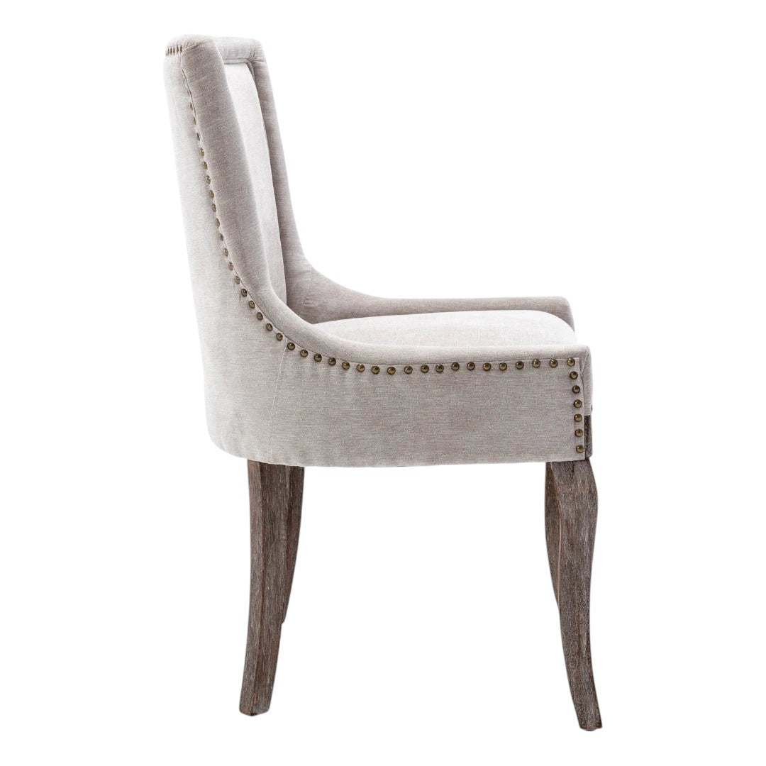 Comfortable foam padded dining room chair