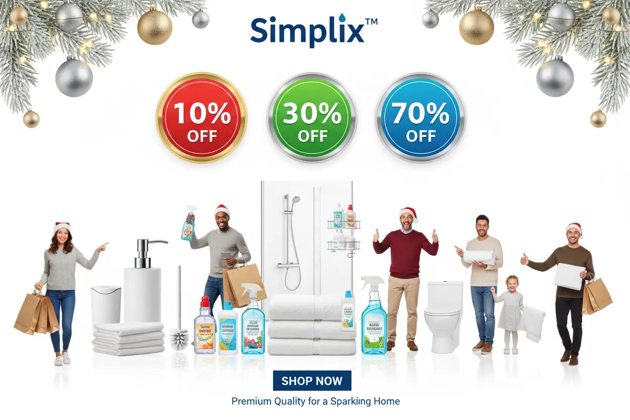 Eco-Friendly Bathroom Products for a Clean and Modern Home – Simplix™ Collection