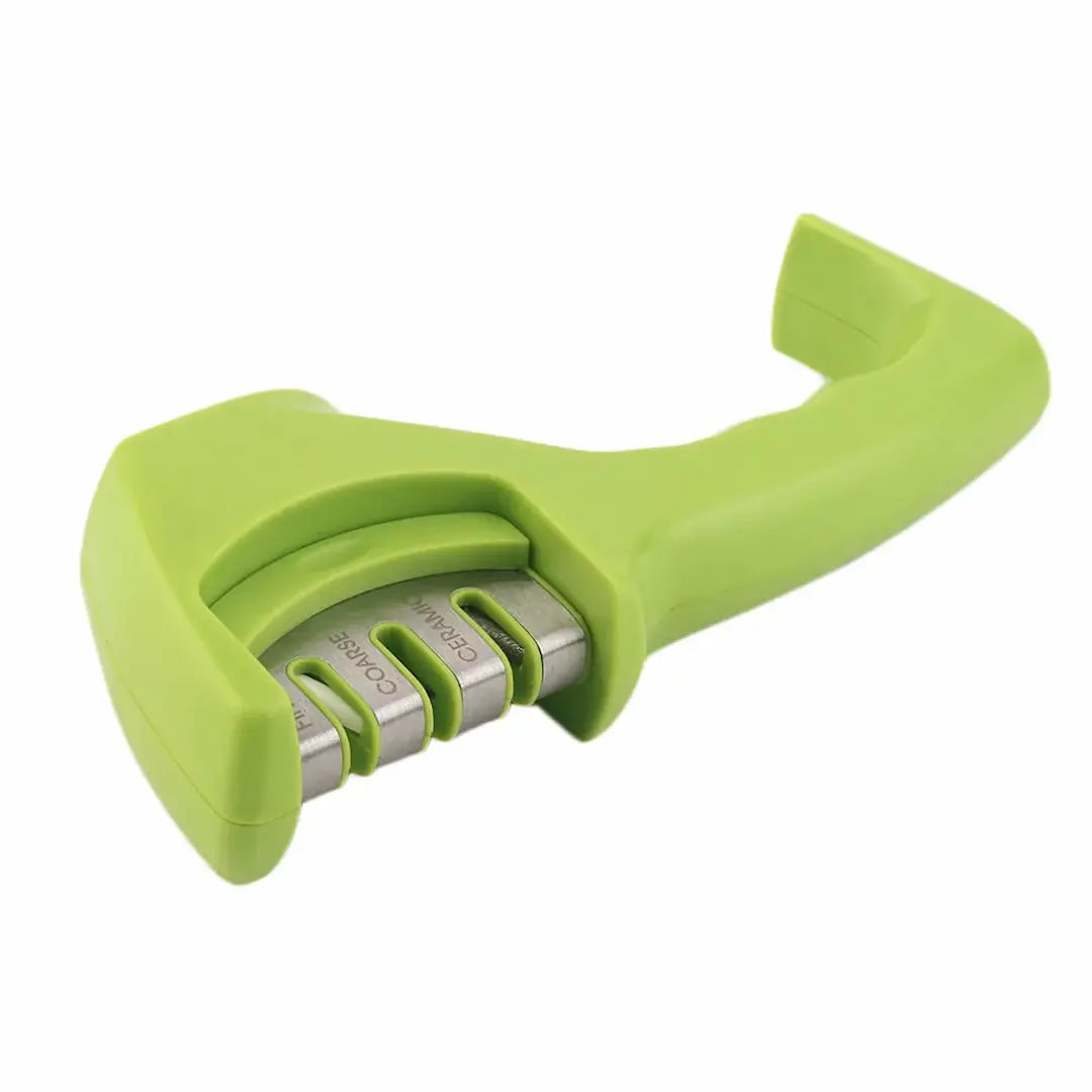 Simplix knife sharpener on kitchen counter for home use