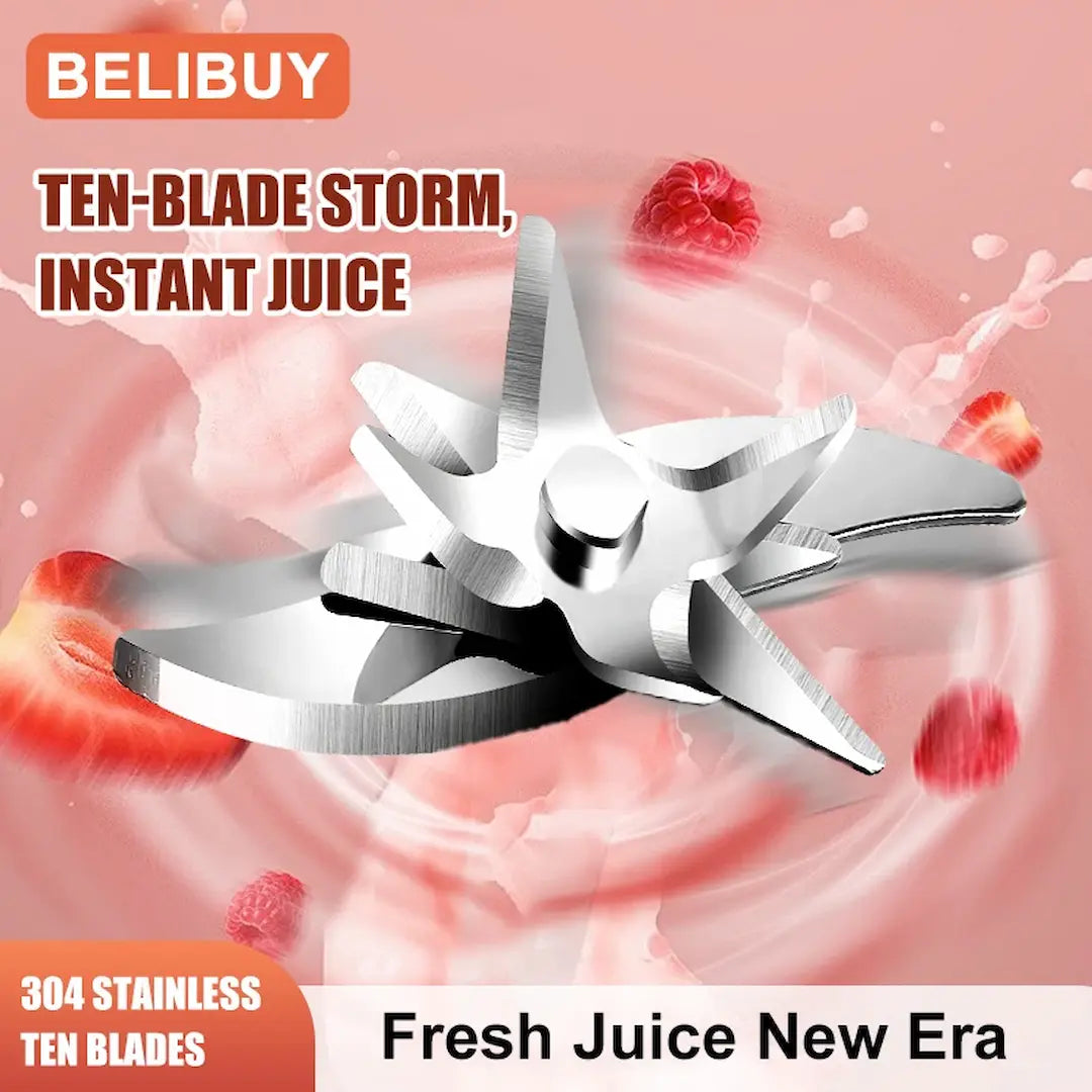 Simplix 530ML blender with reusable straw and lid