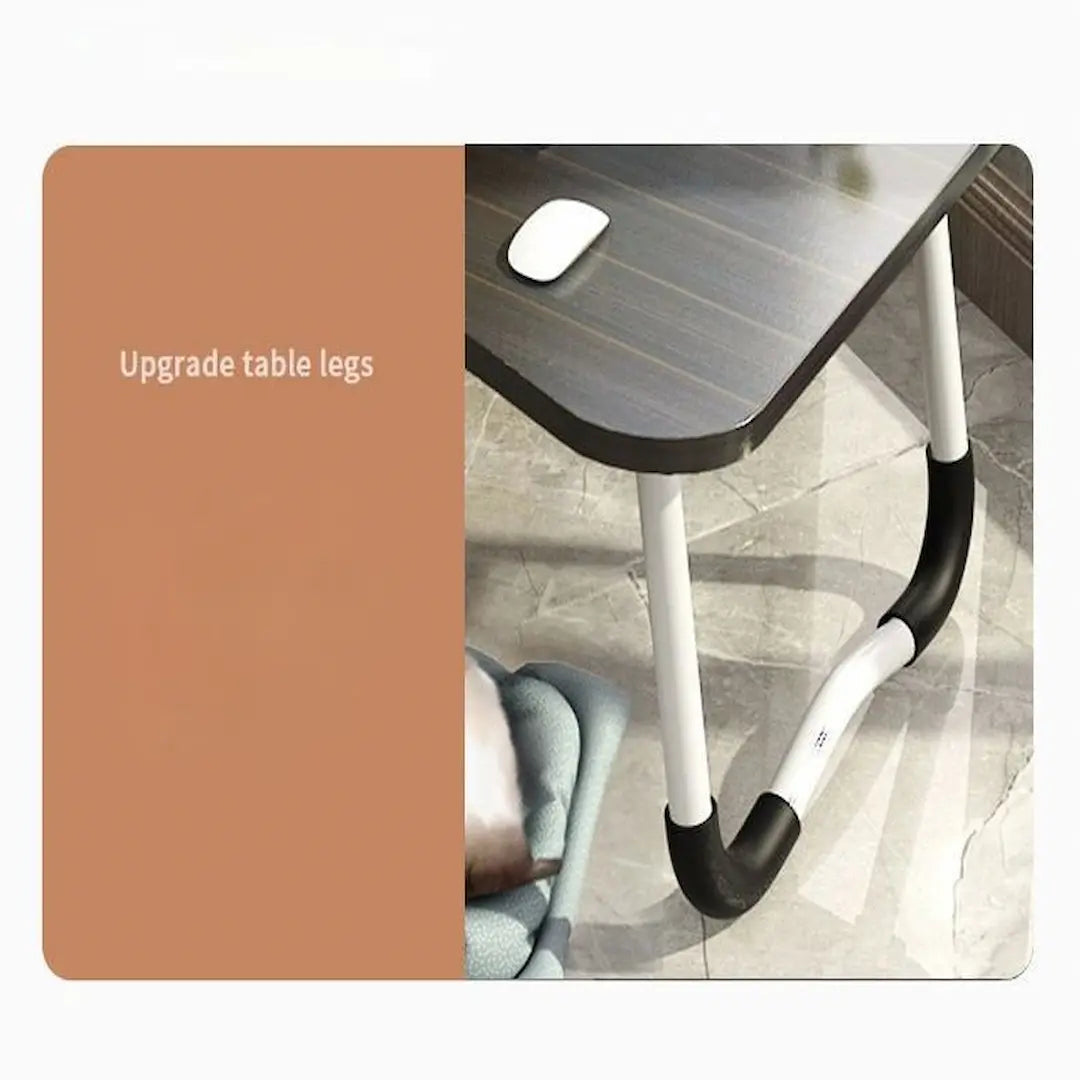 lose-up of Simplix folding table legs with anti-slip silicone pads