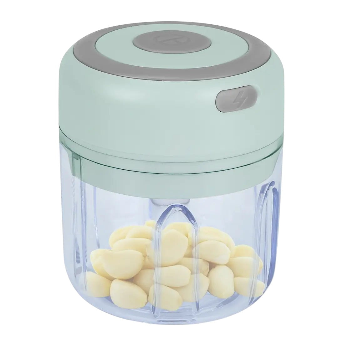 Small electric garlic blender 8.45oz for kitchen prep
