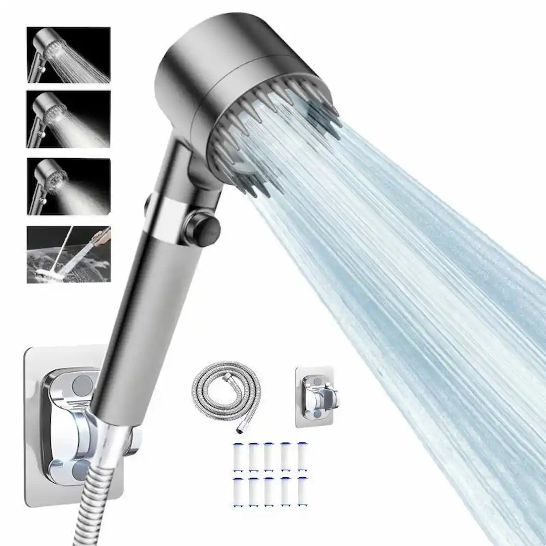 Simplix Mode Switching Shower Head Power Kit with Massage Function
