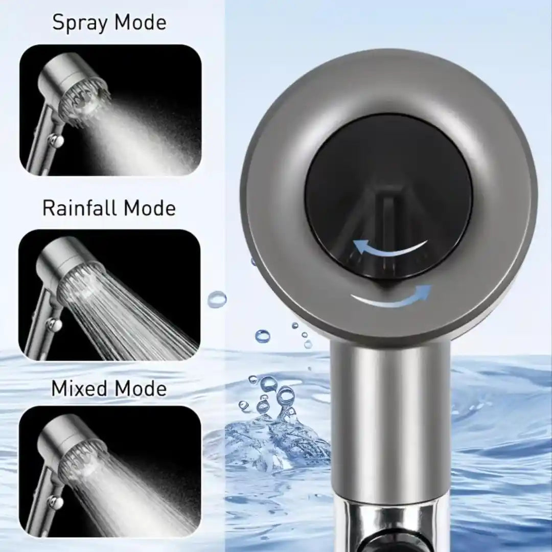 Simplix Mode Switching Shower Head Power Kit with Massage Function