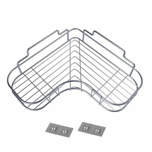Simplix Stainless Steel Shower Caddy Corner Shelf 10.5×10.5 inches
