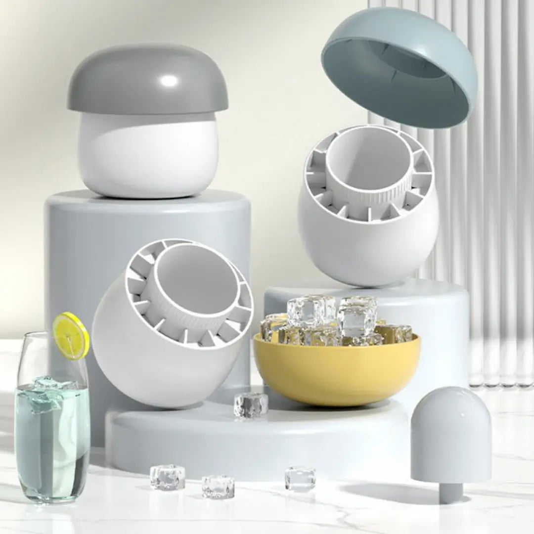 Simplix Silicone Mushroom Ice Block Mold – Easy Demoulding Ice Maker Cup