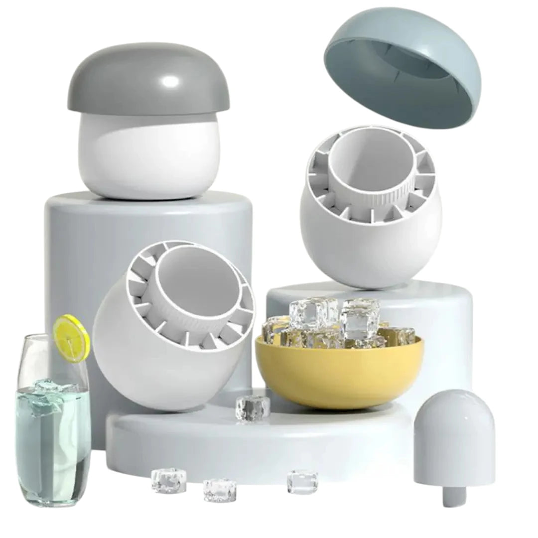 Simplix Silicone Mushroom Ice Block Mold – Easy Demoulding Ice Maker Cup