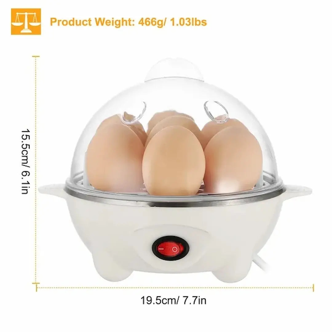 Three-step easy operation for Simplix electric egg cooker