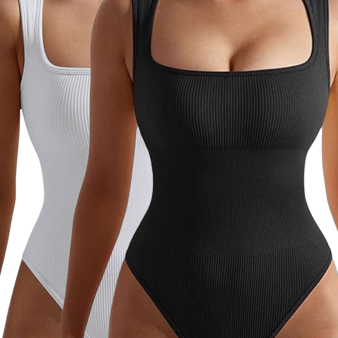 Simplix 2 pack women seamless jumpsuit ribbed workout romper