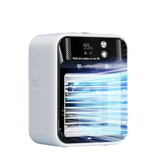 Simplix portable air conditioner fan with water cooling