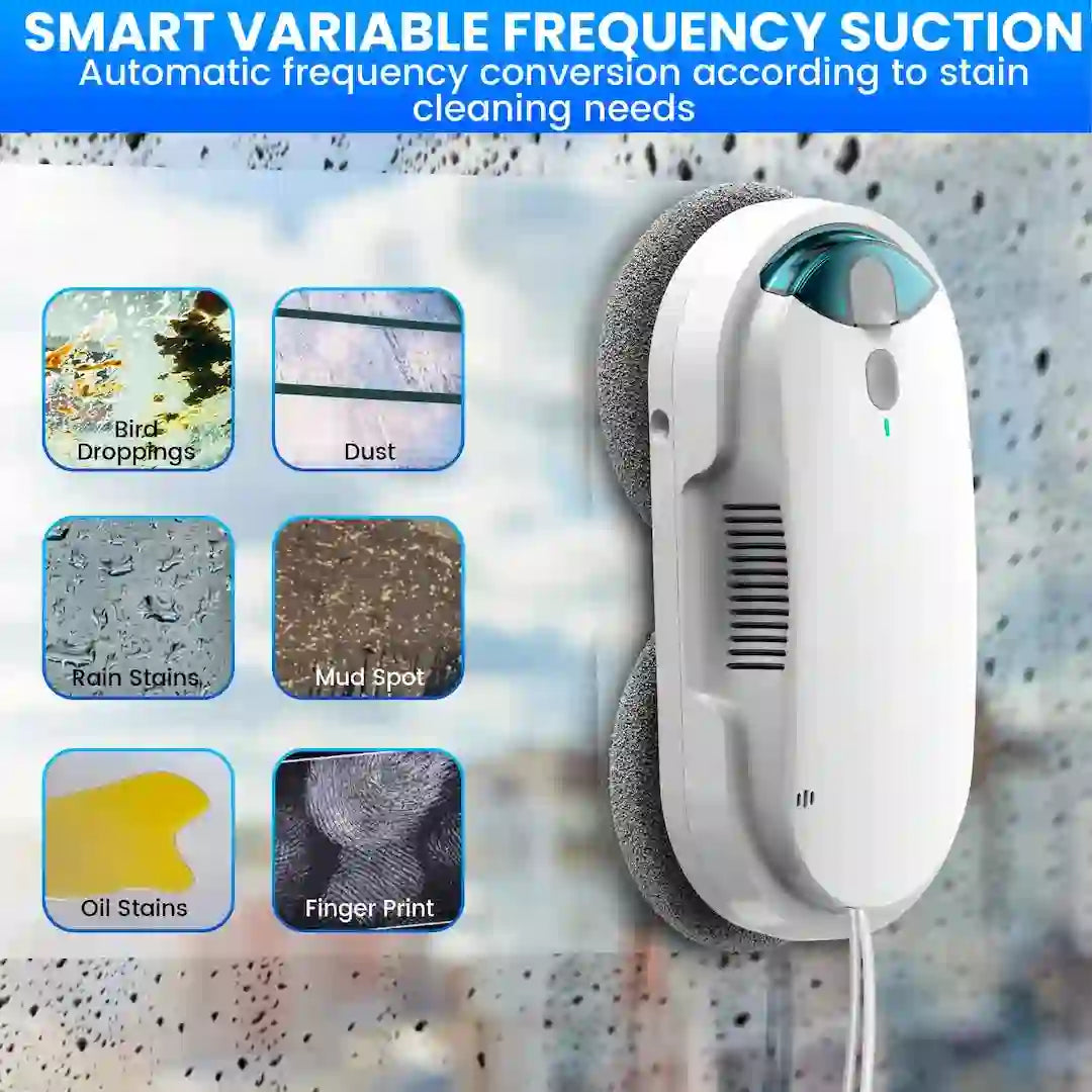 Simplix automatic water spraying system for streak-free windows
