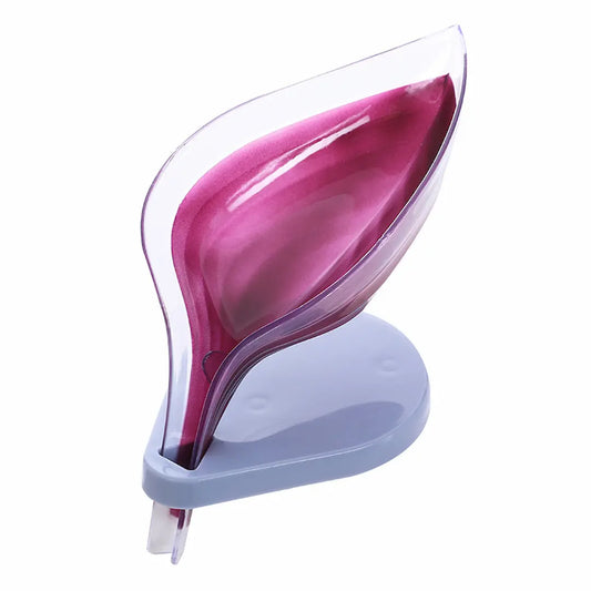 Simplix Soap Holder and Sponge Drain Box with Suction Cups