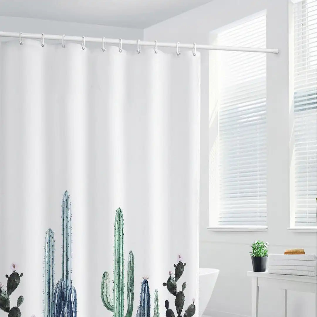 Non-slip rubber end and carbon steel tension rod detail