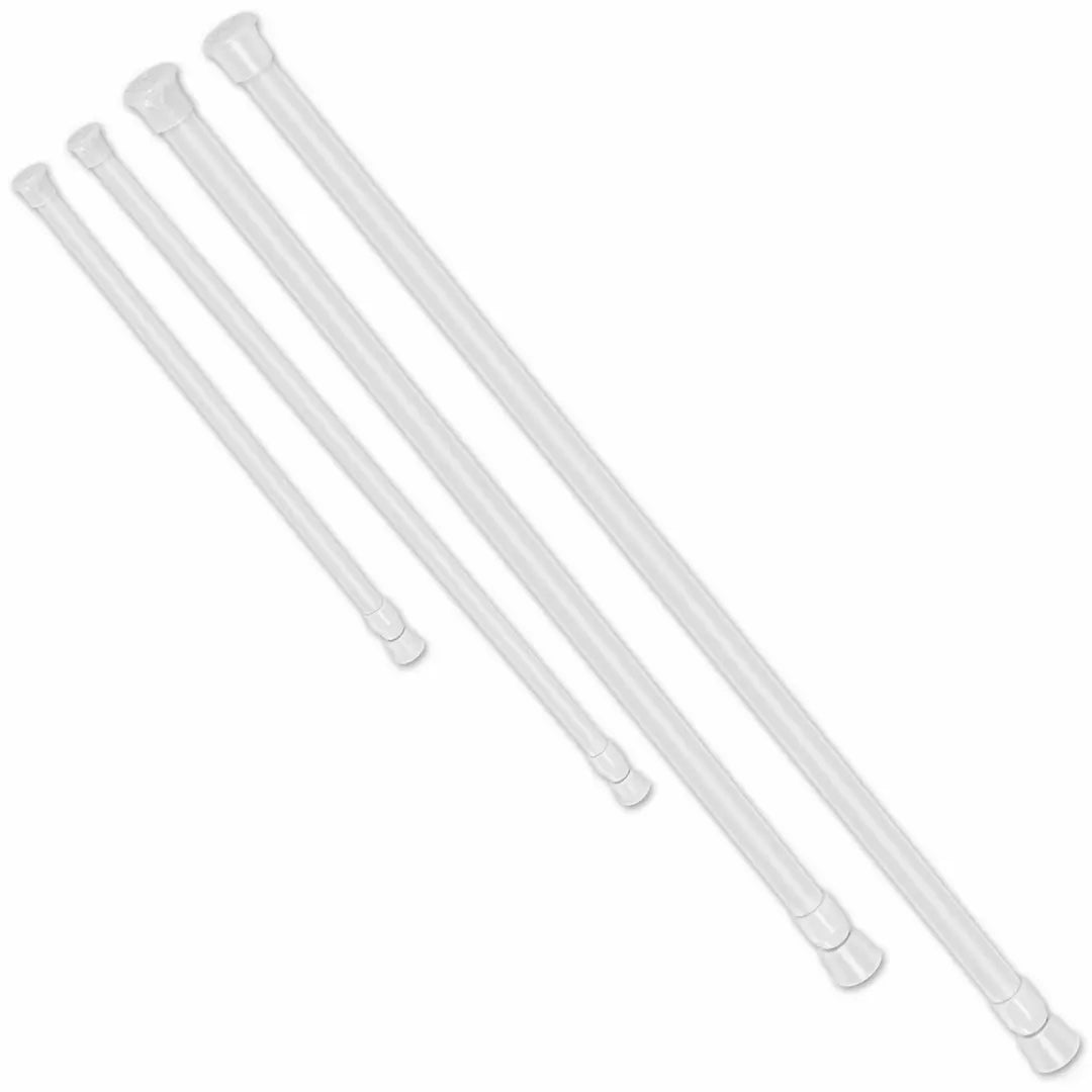 Simplix Adjustable Tension Curtain Rod Heavy-Duty Steel