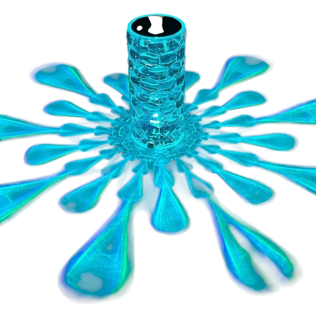 Simplix crystal LED touch table lamp – modern diamond design