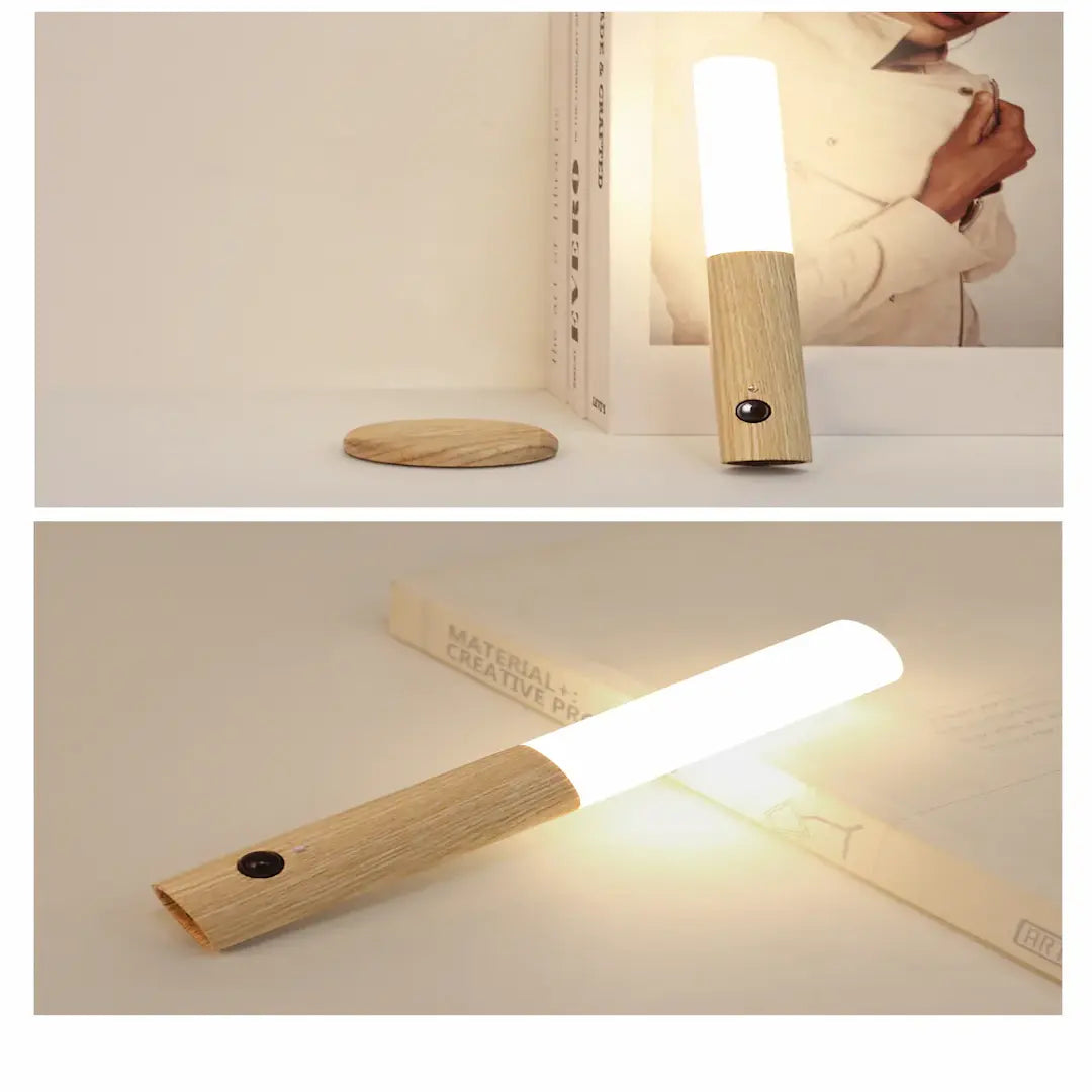 Simplix night light placed in bedroom for safe navigation at night

