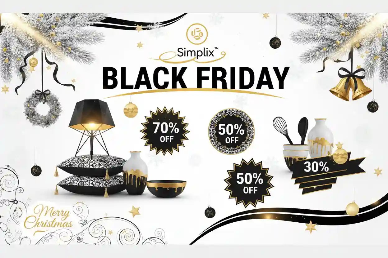 Big Holiday Black Friday Sale on Simplix™ Home Products – Stylish, Functional, and Affordable Essentials up to 70% Off